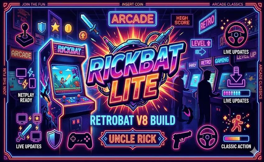 Rickbatlite 模拟器游戏前端